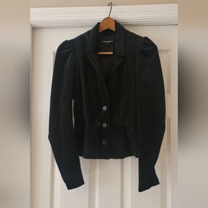 Vintage Betsey Johnson velvet jacket